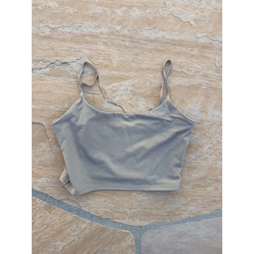 Athleta Be Free Crop Camisole Medium Beige